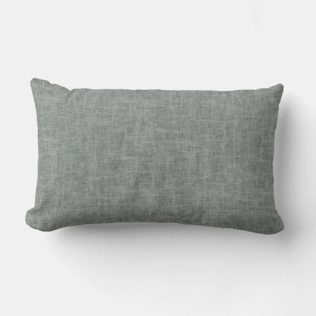 Coussin Rectangle Texture gris et blanc. lancer l'oreiller (Recto)