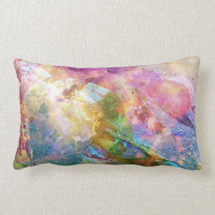 Coussin Rectangle Texture grunge abstraite avec la peinture 3