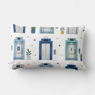Coussin Rectangle The Elevator Collection - Édition Garçon 9 Ascense