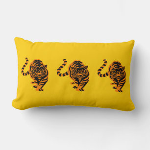 Coussin Rectangle Tiger Stripes Art Smart School Teacher Destiny