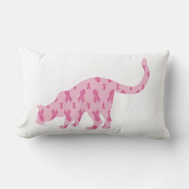 Coussin Rectangle Traite le chat cancéreux (Recto)