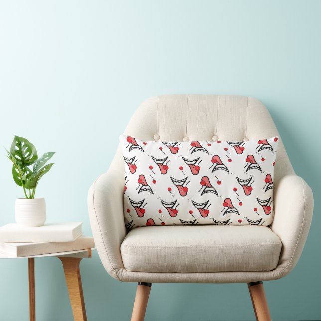 Coussin Rectangle Très Cherry (Chaise)