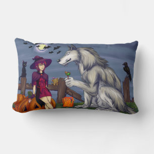 Coussin Rectangle Trick ou Treat Buddies