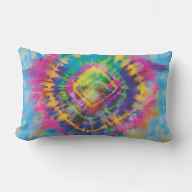 Coussin Rectangle Tye-Dye (Recto)