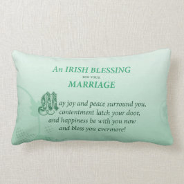 Coussin Rectangle Un Mariage irlandais qui félicite