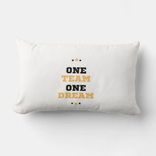 Coussin Rectangle Un rêve d'équipe