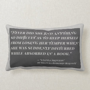 Coussin Rectangle Une Citation De Petit Livre Princess