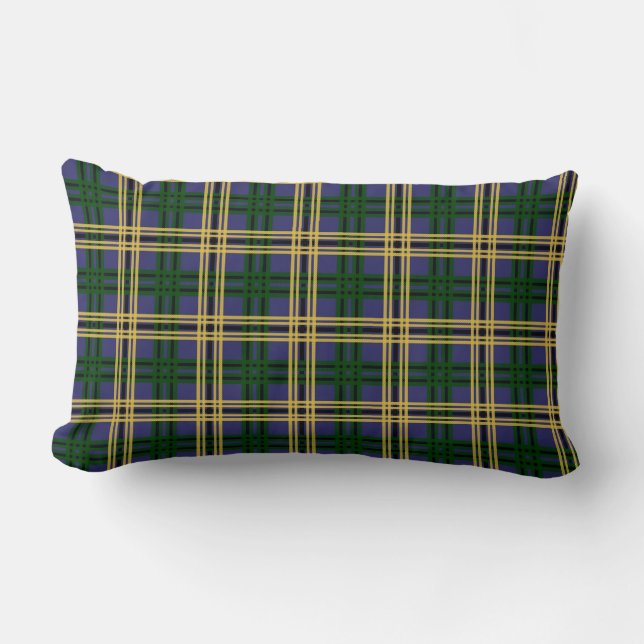 Coussin Rectangle Université St. Andrews Tartan (Recto)