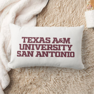 Coussin Rectangle Université Texas A&M de San Antonio