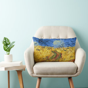 Coussin Rectangle Van Gogh Champs de blé Impressionniste Peinture