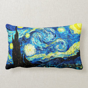 Coussin Rectangle Van Gogh : Nuit étoilée
