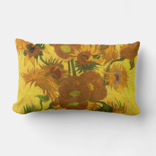 Coussin Rectangle Van Gogh Quinze Tournesols Dans Un Vase Art