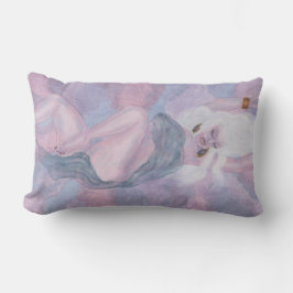 Coussin Rectangle Vénus, Déesse, Aquarelle, Amour, Imaginaire, art