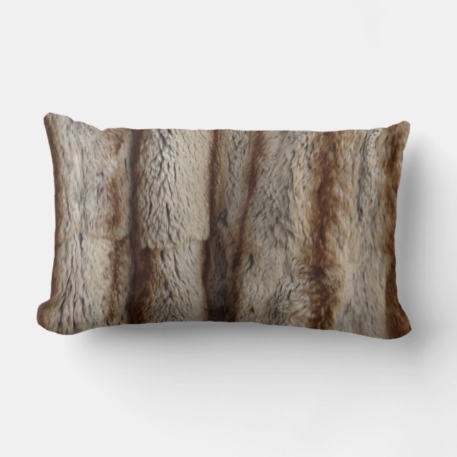 COUSSIN RECTANGLE VÉRITABLE FOUR CHINCHILLA  (Recto)