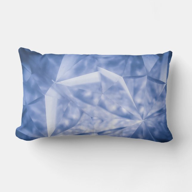 Coussin Rectangle Veste de costume blanc et bleu (Recto)