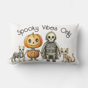 Coussin Rectangle Vibes éffrayantes seulement Lancer l'oreiller