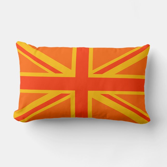 Coussin Rectangle Vibrant Union Jack drapeau britannique (Recto)