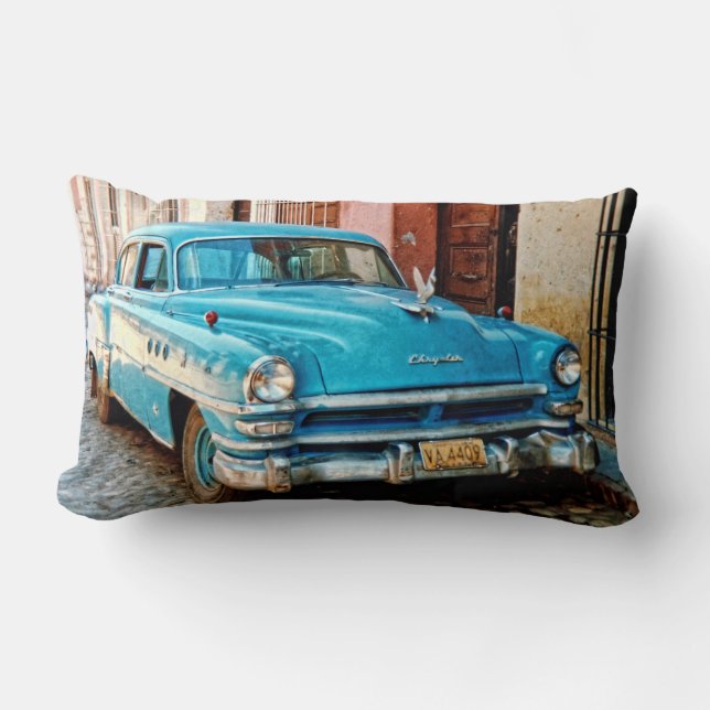 Coussin Rectangle Vieux tacot - Cuba (Recto)