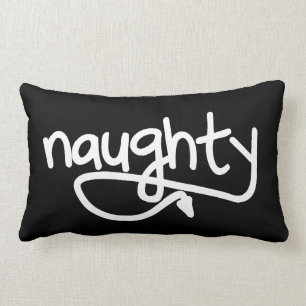 Coussin Rectangle vilain avec la queue du diable