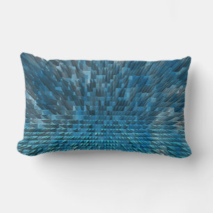Coussin Rectangle Ville Bleue......