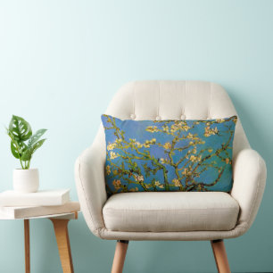 Coussin Rectangle Vincent van Gogh - Amandier en fleurs
