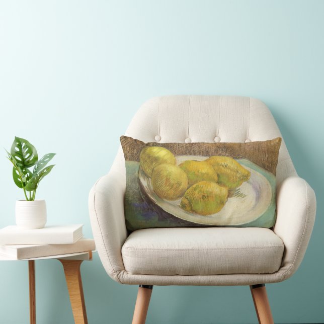 Coussin Rectangle Vincent van Gogh - Les citrons à vie fixe sur une  (Chaise)