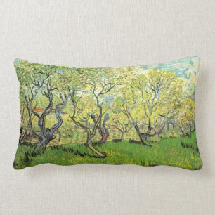 Coussin Rectangle Vincent van Gogh, Orchard à Blossom