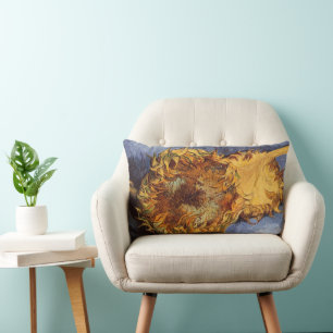 Coussin Rectangle Vincent van Gogh - Vie morte : Deux tournesols cou