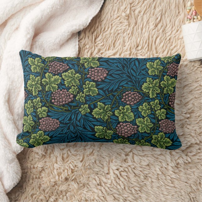 COUSSIN RECTANGLE VINE ET GRAPES MOTIF (Couverture)