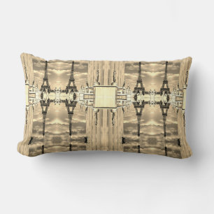Coussin Rectangle Vintage France Paris Tour Eiffel Palais Chaillot