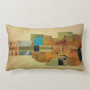 Coussin Rectangle Violon composé