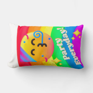 Coussin Rectangle visages icônes citations