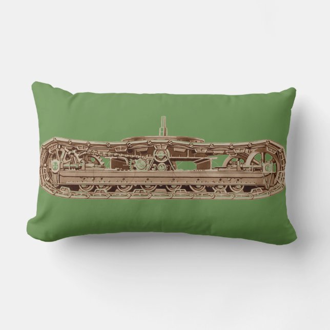 Coussin Rectangle Voie de grue du Nord-Ouest Construction inhabituel (Recto)