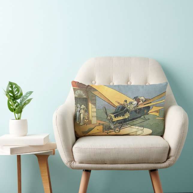 Coussin Rectangle Voiture convertible Steampunk de science-fiction v (Chaise)
