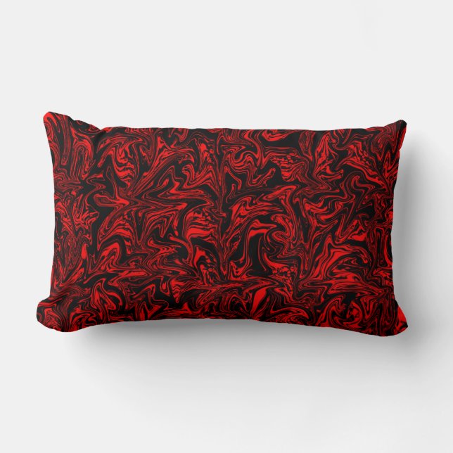 Coussin Rectangle Volet Abstrait personnalisable (Recto)