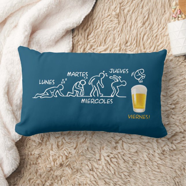 Coussin Rectangle Volution de la bière (Couverture)