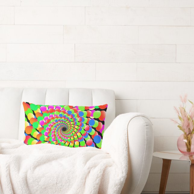 Coussin Rectangle Vortex Feux à étincelles (Canapé)
