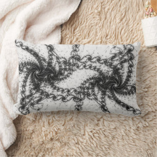 Coussin Rectangle Vortices liées - Double Vision