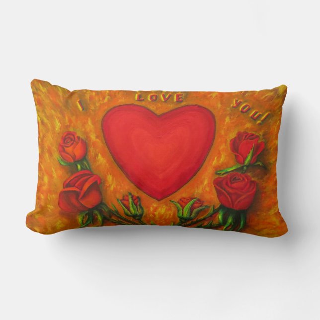 Coussin Rectangle Vous aimez (Recto)