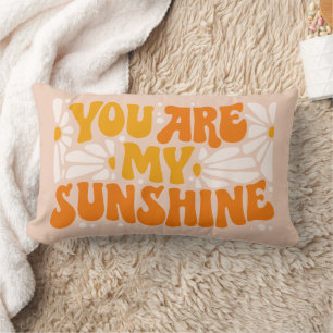 Coussin Rectangle Vous êtes mon Sunshine Super Graphisme