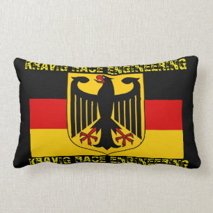 COUSSIN RECTANGLE VOUS POUVEZ VOTRE DRAPEAU DE COURSE SUR UN CUSHION