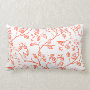 Coussin Rectangle Voyage à la Paruline du château Rouge