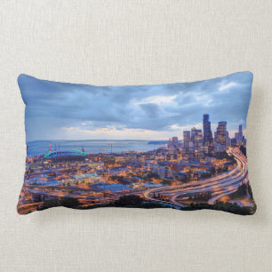 Coussin Rectangle Vue depuis Beacon Hill, Pacific Med Centre