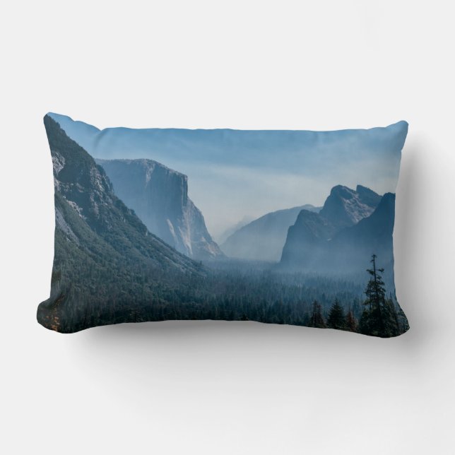 Coussin Rectangle Vue du tunnel de Yosemite (Recto)