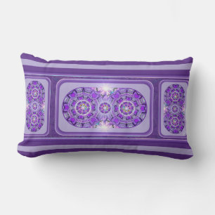 Coussin Rectangle W2 pourpre