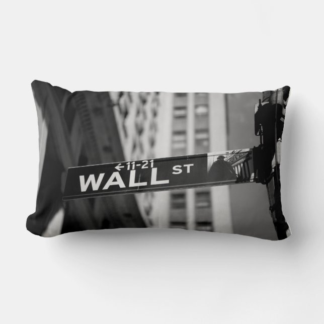Coussin Rectangle Wall street (Recto)