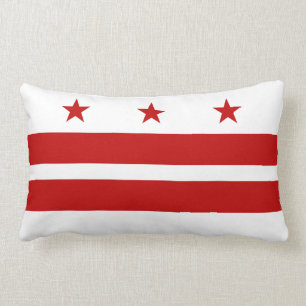 Coussin Rectangle Washington D.C. Flag classique