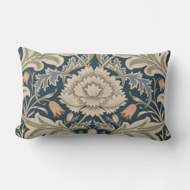 Coussin Rectangle William Morris Severn Floral Garden Flower Classic (Recto)