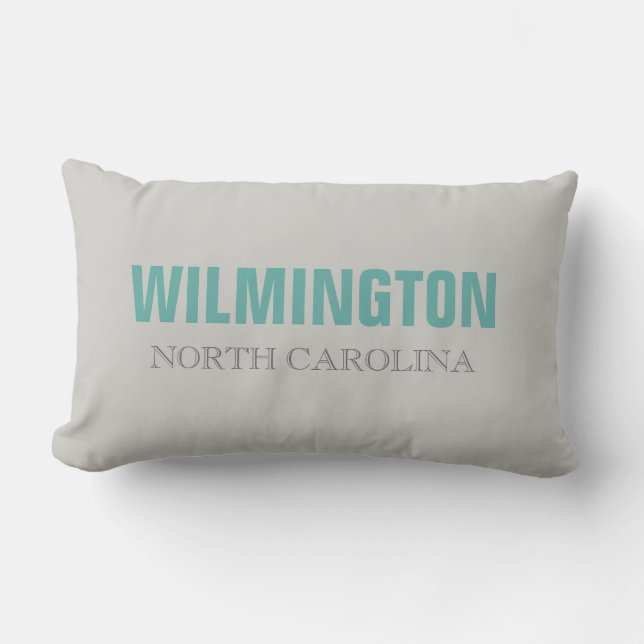 Coussin Rectangle Wilmington North Carolina Beach Jeu d'oreiller (Recto)