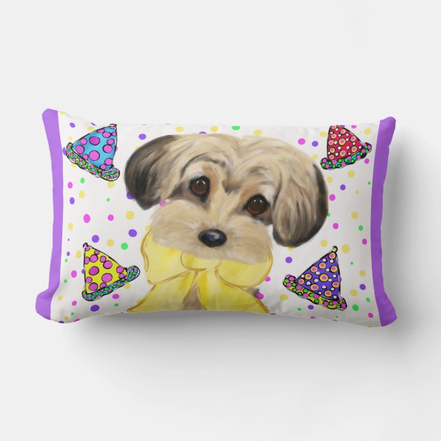 COUSSIN RECTANGLE YORKIE POO (Recto)